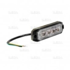 Vilkur / LED / Kollane / Ovaalne / 4x38W / 12/24V / ECE R65 ECE R10